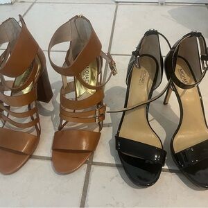 2 pairs Mickael Kors Shoes